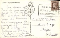 CPM Paris Notre Dame 