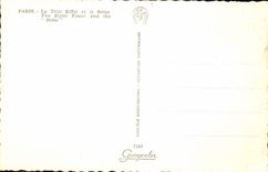 CPM Paris La Tour Eiffel et la Seine