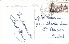 CPM Paris La Fleche de Notre Dame 