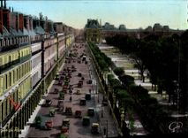 CPM Paris Rivoli street