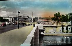CPM Paris Place de la Concorde 