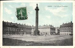 CPA Paris La Colonne Vendome 