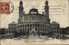 CPA Paris Le Palais du Trocadero 