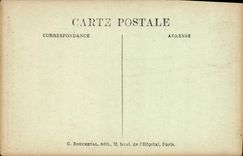 POSTAL Musee Carnavalet Salle de la VENDIMIA de las cuentas de la convención de los bustos revolucionarios y de los retratos de los derechos humanos
