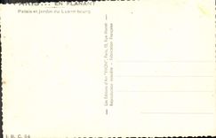 MODERN CARD Paris While Strolling Palate and garden of Luxembourg