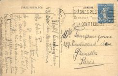 CPA Paris L'Hotel de Ville Bateau Peniche