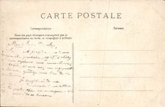 VINTAGE POSTCARD Paris Senate Platform of the Room of the Meetings