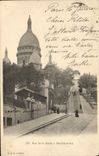 CPA Paris Rue de la Barre a Montmartre 