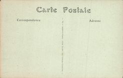 POSTAL París de la VENDIMIA Sainte el oratorio de la cámara acorazada del blanco de Castille