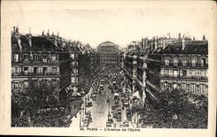 CPA Paris L'Avenue de l'Opera 