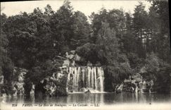 CPA Paris Le Bois de Boulogne La Cascade 