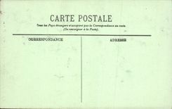 VINTAGE POSTCARD Paris the Statue of the Republic Dalou Lion