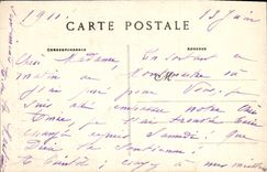 VINTAGE POSTCARD Montmartre Basiique of the Sacring Heart Montmartre Cgien