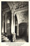 VINTAGE POSTCARD Historical Paris Hotel of Beauvais Entered of the main staircase