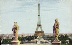 CPA Paris Tour Eiffel