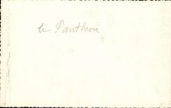 CPA Paris Le Pantheon
