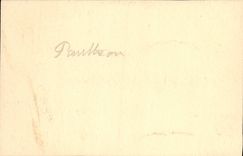 VINTAGE POSTCARD Paris the Pantheon Rules