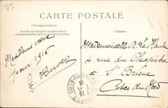 CPA Paris L'Opera vu du Boulevard Haussmann 