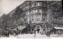 CPA Paris Theatre du Vaudeville B Deb Italiens 