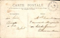 VINTAGE POSTCARD Paris Chaumont Hillocks Entered of the cave