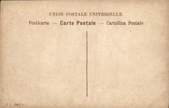 VINTAGE POSTCARD Paris By Night the place of the Harmony the Royal street and the Madeleine