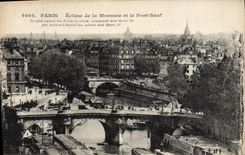 CPA Paris Ecluse de la Monnaie et le Pont Neuf 