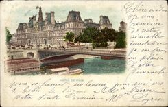 CPA Paris Hotel de Ville 