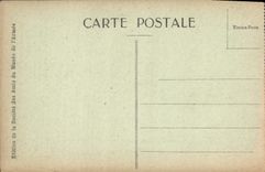 VINTAGE POSTCARD Paris Hotel of the Invalids the Main Dome Furnace bridge