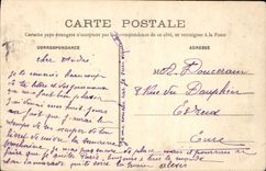 CPA Paris Le Louvre Porte Jean Goujon