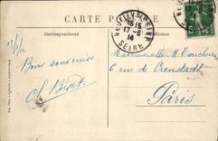 CPA Bois de Boulogne La Passerelle du Chalet 