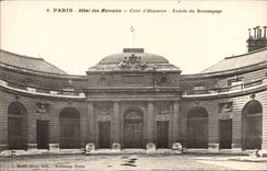 CPA Paris Hotel des Monnaies Cour d'Honneur Entree du Monnayage