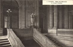 CPA Paris Hotel des Monnaies Le Grand Escalier 