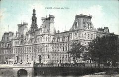 CPA Paris Hotel de Ville 