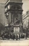 VINTAGE POSTCARD Paris the Moliere Fountain