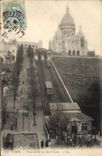 VINTAGE POSTCARD Funicular Paris of the Sacring Heart