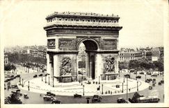 CPA Paris Arc de Triomphe 