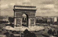 CPA Paris Place de l'Etoile 