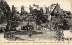 VINTAGE POSTCARD Paris Hotel of Cluny