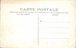 VINTAGE POSTCARD Paris the Park Heap the Roman gate