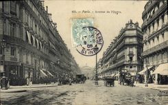 CPA Paris Avenue de l'Opera 