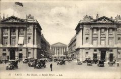 VINTAGE POSTCARD Paris Royal Street