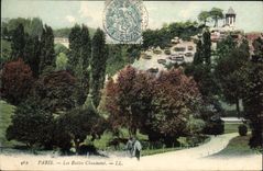 CPA Paris Les Buttes Chaumont 