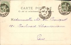 VINTAGE POSTCARD Holy Paris Lazare Court of Rome