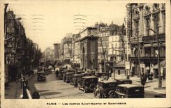 CPA Paris Les Portes Saint Martin et Saint Denis 