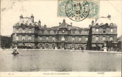 CPA Paris Palais Du Luxembourg