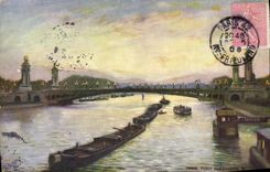CPA Paris Pont Alexandre III