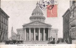 CPA Paris Le Pantheon Eglise Ste Genevieve