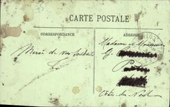 VINTAGE POSTCARD Floods Of Paris Street Chanoinesse