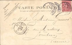 VINTAGE POSTCARD Paris the Town hall Of 13th