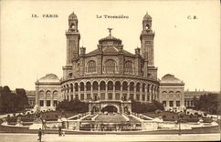 CPA Paris Le Trocadero